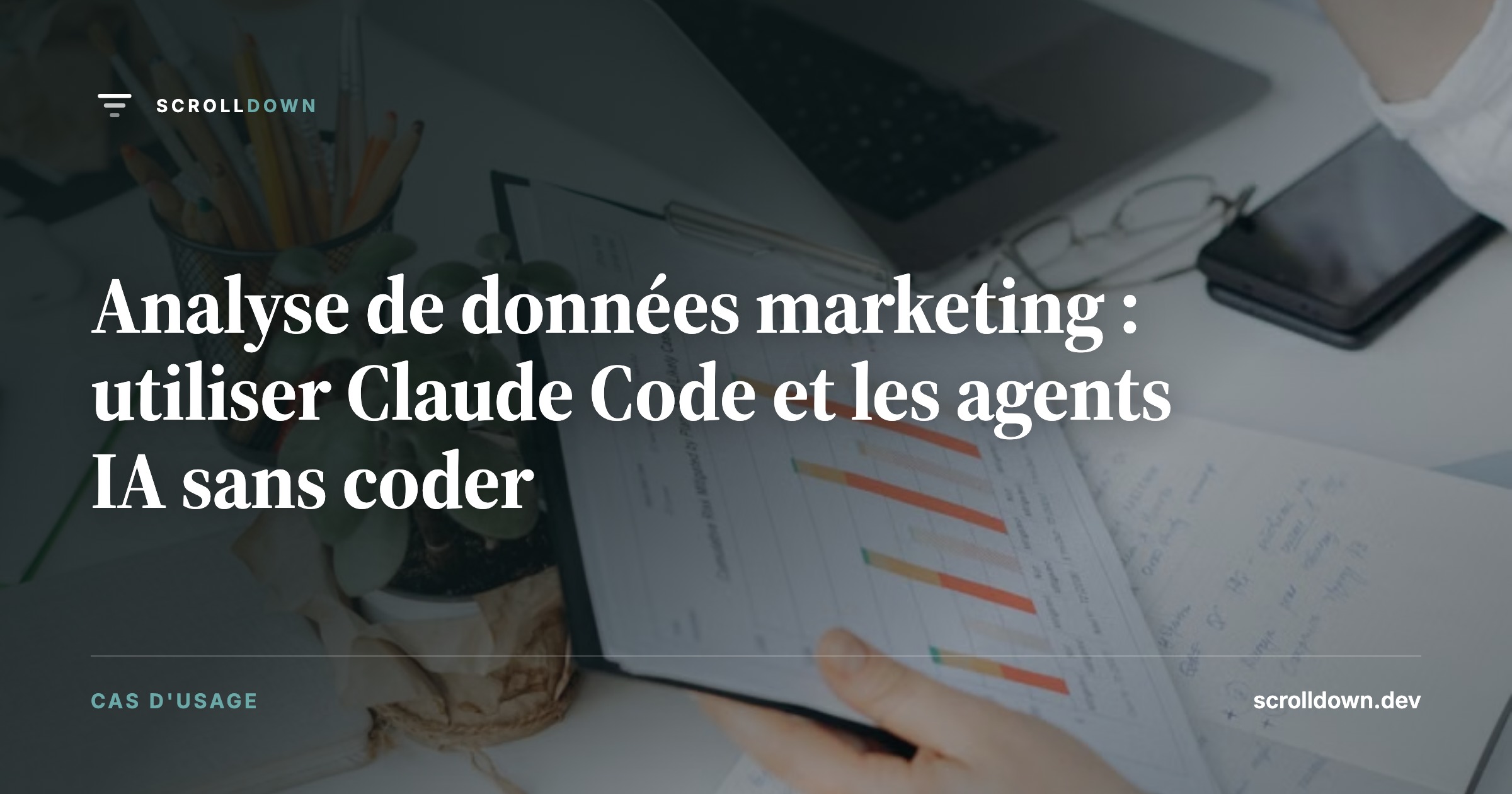 Analyse de données marketing : utiliser Claude Code et les agents IA sans coder