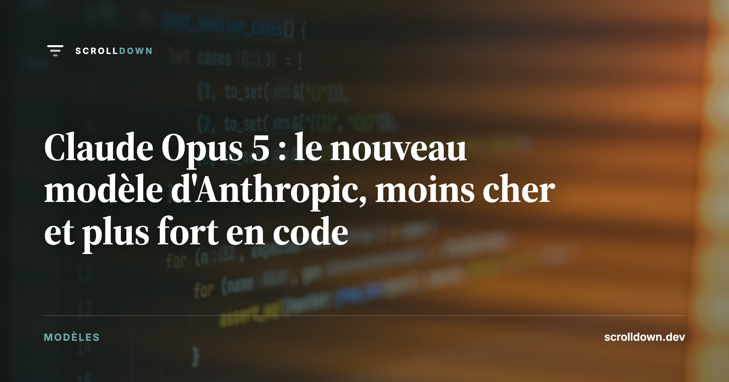 Claude Opus 5 : le nouveau modèle d'Anthropic, moins cher et plus fort en code