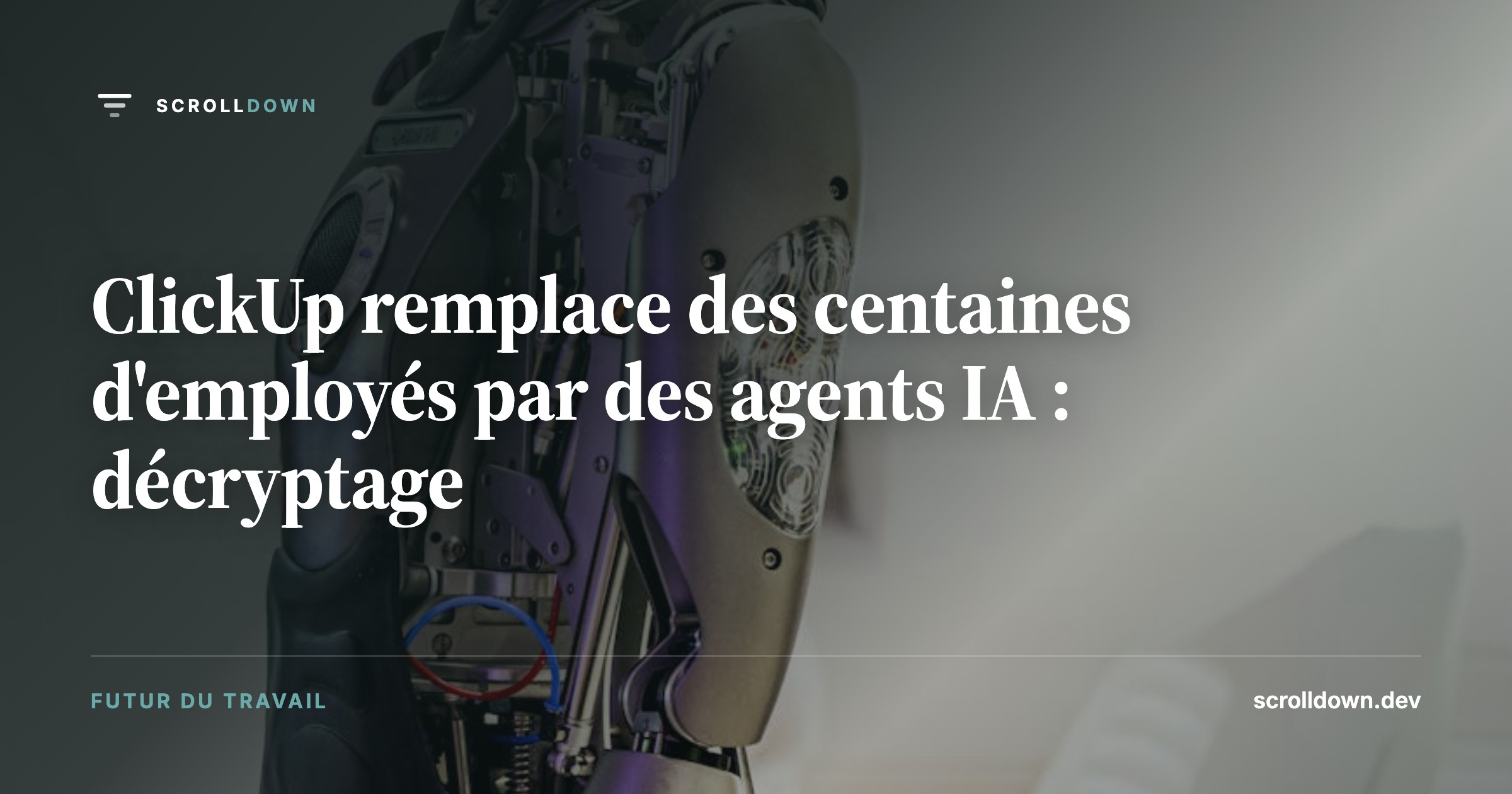 ClickUp remplace des centaines d'employés par des agents IA : décryptage