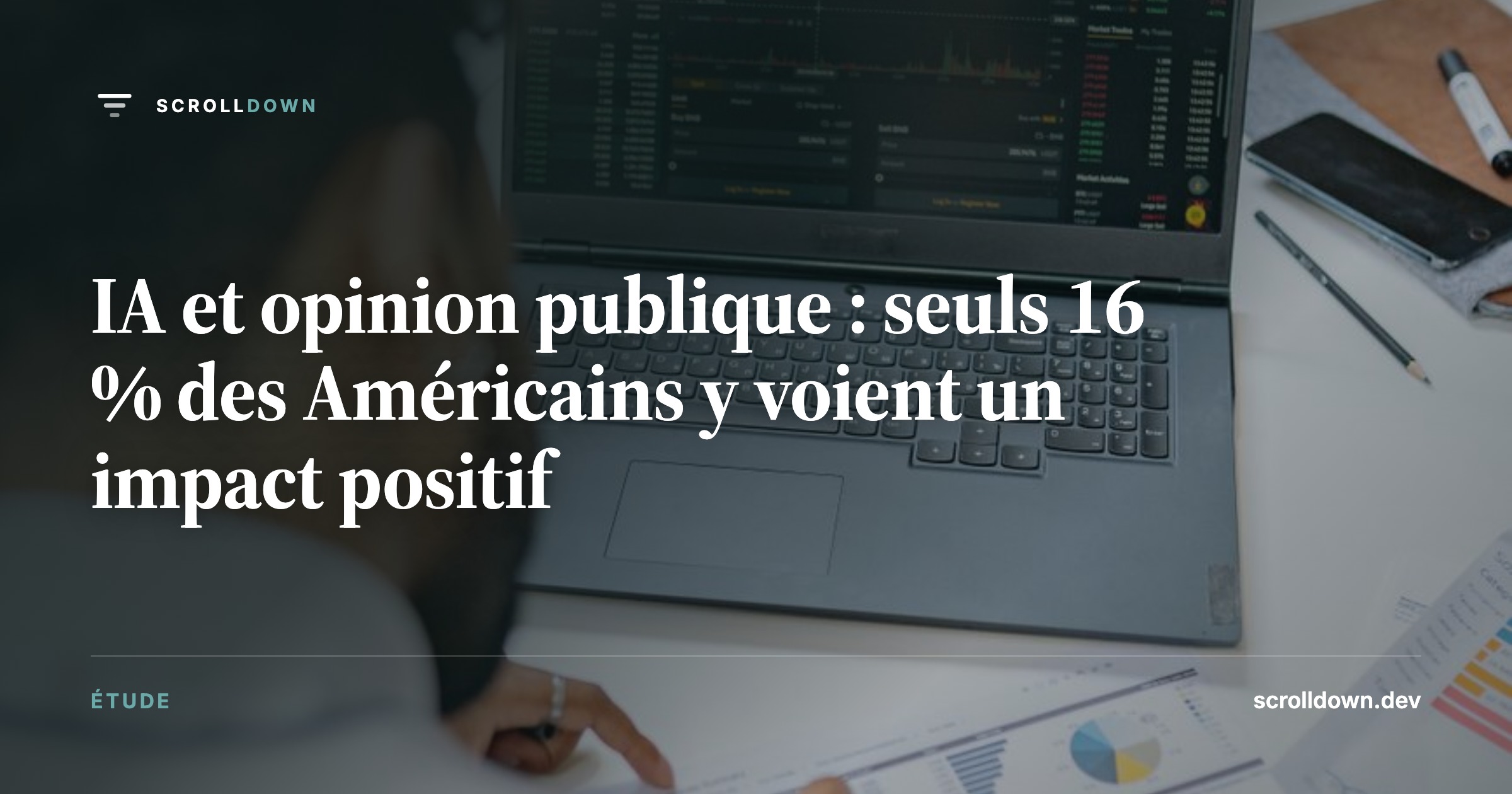 IA et opinion publique : seuls 16 % des Américains y voient un impact positif