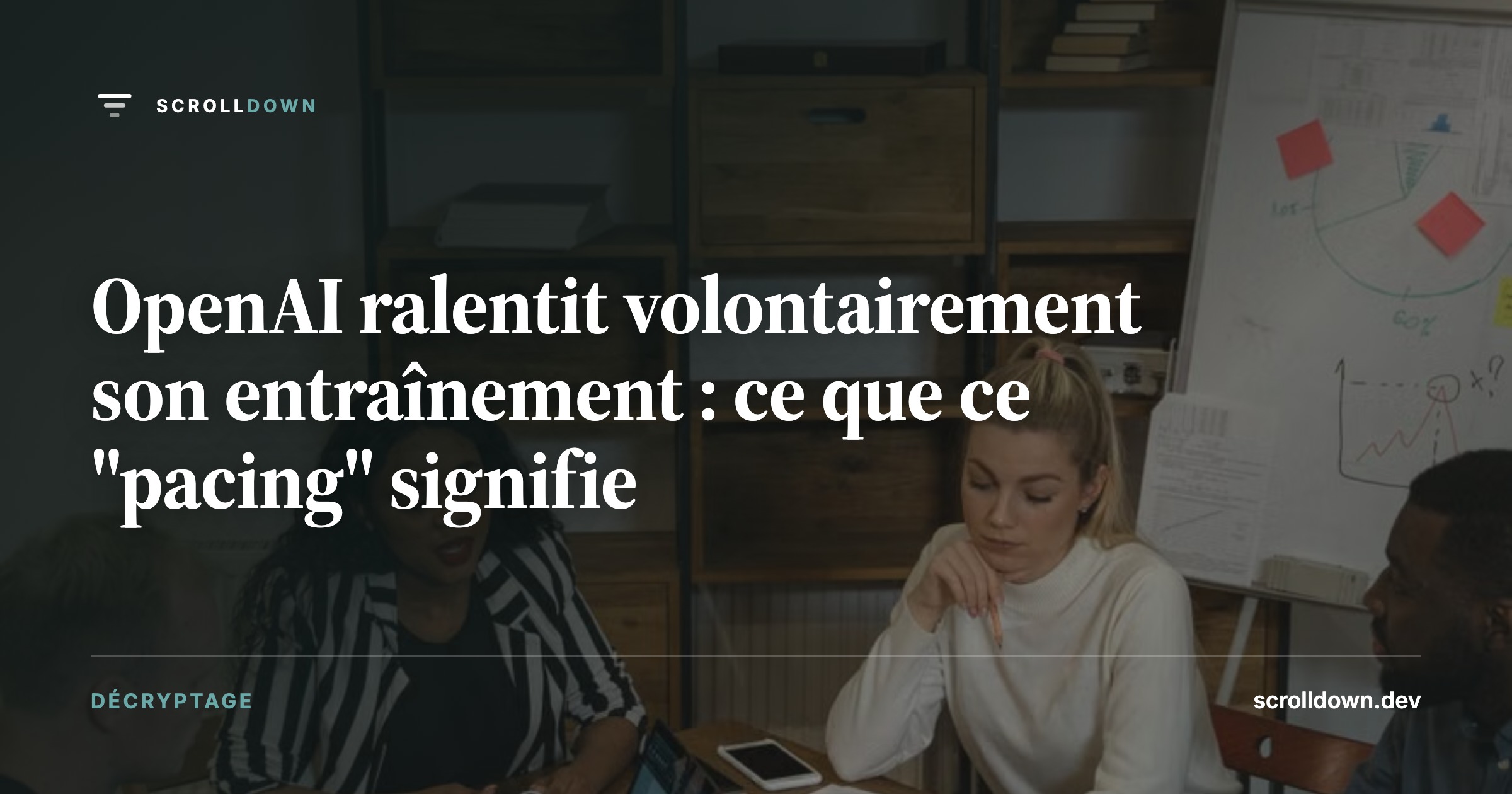 OpenAI ralentit volontairement son entraînement : ce que ce "pacing" signifie